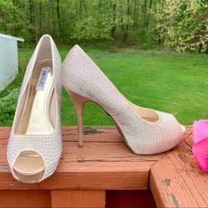 JENIFER LOPEZ RHINESTONE HIGH HEELS